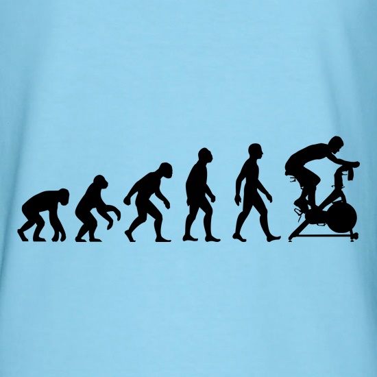 Evolution Of Man Spin t shirt